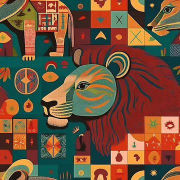 Artwork thumbnail, African - Raloel by Raloel Art