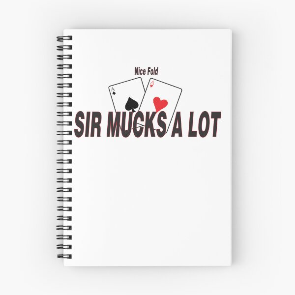 Item preview, Nice Fold, SIR MUCKS A LOT designed and sold by SuperKewlStuff.