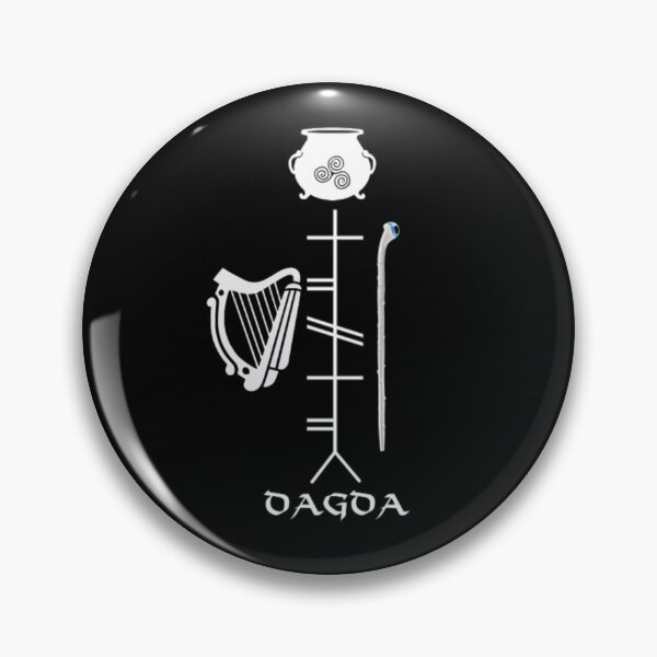 Item preview, The Dagda in Ogham designed and sold by Raven-Hearth.