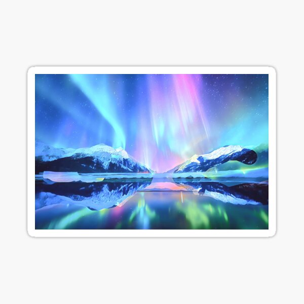 Northern Lights Sticker
