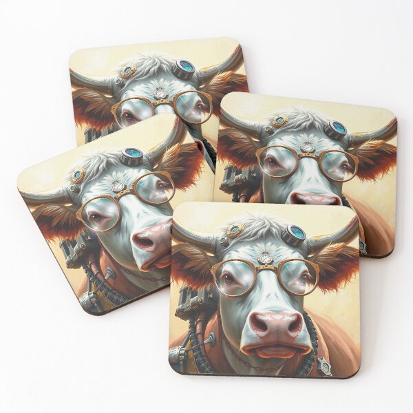 Item preview, Sweet Steampunk Cow designed and sold by Skye Ryan-Evans.