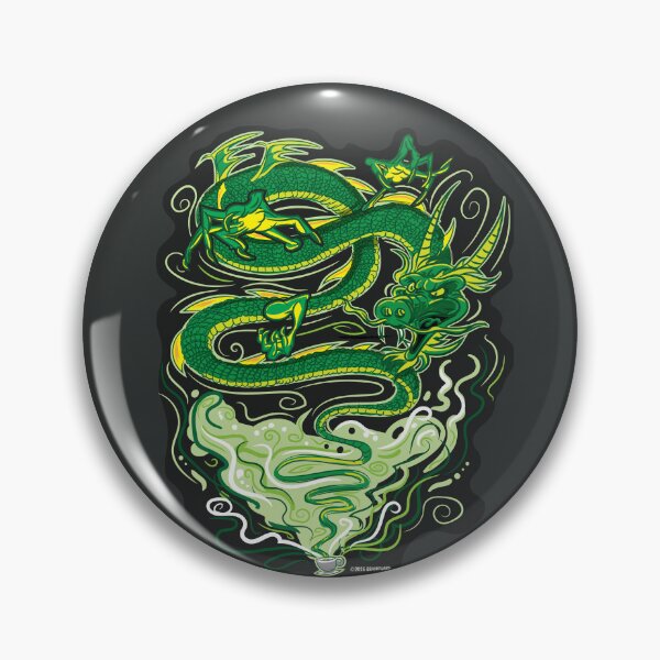 Item preview, Green Tea Dragon from a Tea Cup designed and sold by eShirtLabs.