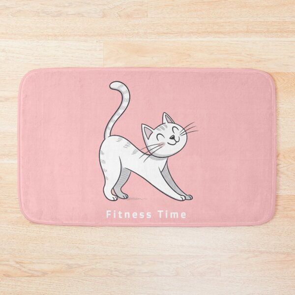 Item preview, Start Your Day Right with This Joyful Fitness Cat designed and sold by Wildlife2021.