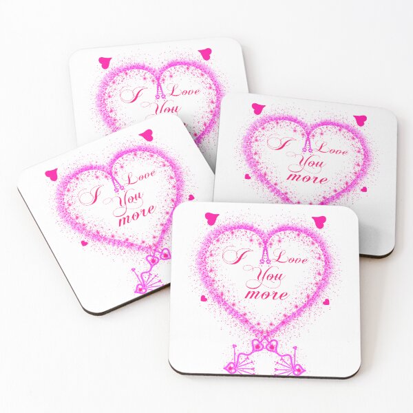 Item preview, I Love You More  designed and sold by MsArtyCrafts.