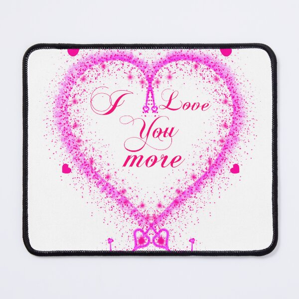 Item preview, I Love You More designed and sold by MsArtyCrafts.