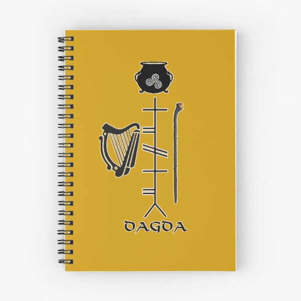 Item preview, The Dagda in Ogham designed and sold by Raven-Hearth.