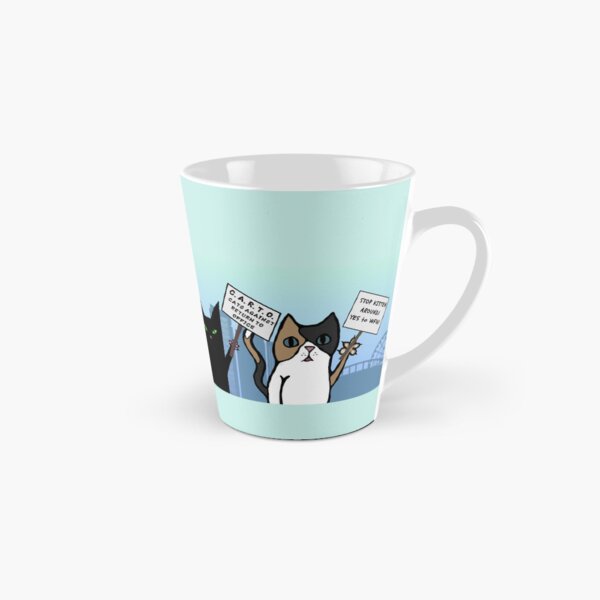 Aperçu de l'œuvre Les chats qui retournent au bureau résistent aux mandats - Seattle créée et vendue par GraycieBlue.