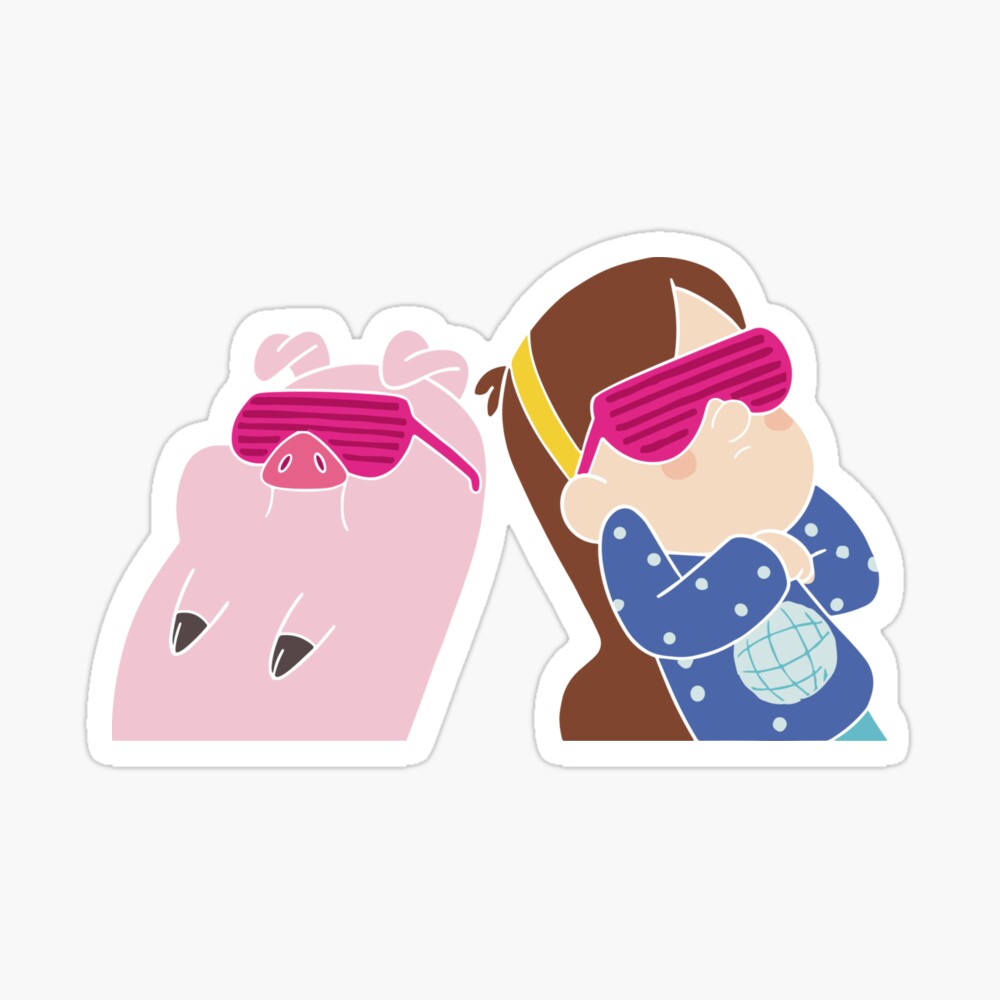 Mabel Pines and Waddles Zipper Pouch