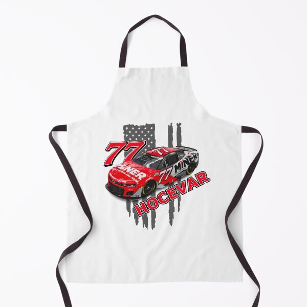 Item preview, Carson Hocevar on a ripped flag designed and sold by TracksideTeesShop.