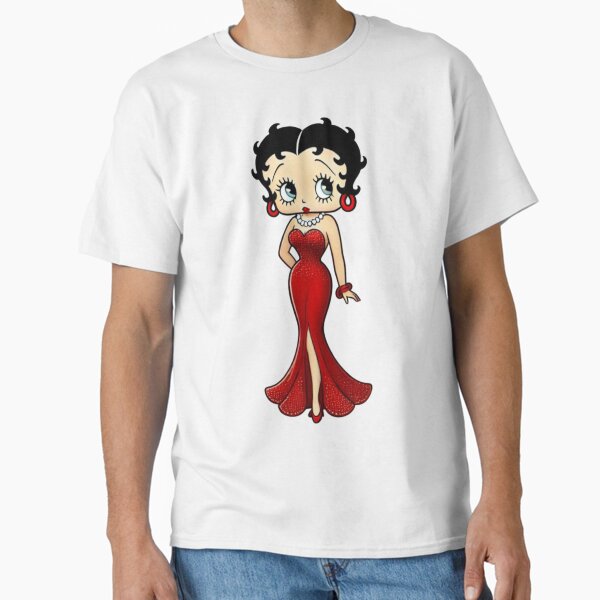 Artikel-Vorschau von "Betty Boop Glam Rot & Schwarz Sparkle, designt und verkauft von LyssasMindArt.