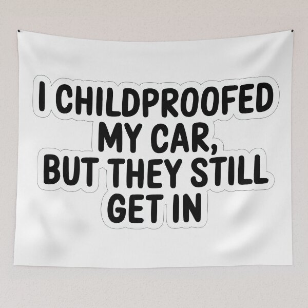 Item preview, Childproof Sticker designed and sold by Random Designs.