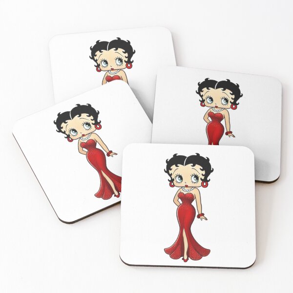 Item preview, "Betty Boop Glam Red & Black Sparkle designed and sold by LyssasMindArt.