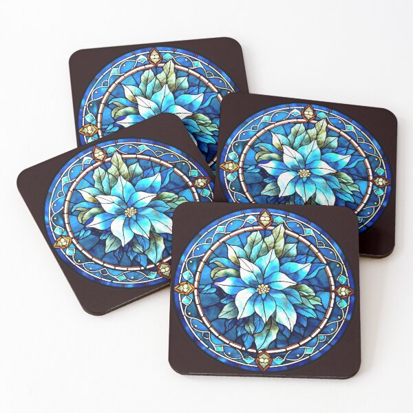 Item preview, Blue Flower Medallion designed and sold by ViaARTfactory.