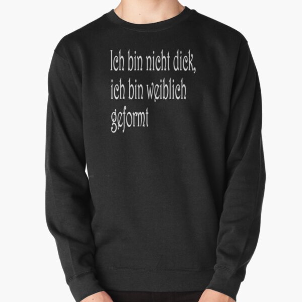 Nicht dick, weiblich geformt Pullover