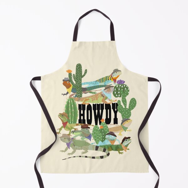 Item preview, Cowboy Lizards Howdy designed and sold by Amy Hadden.