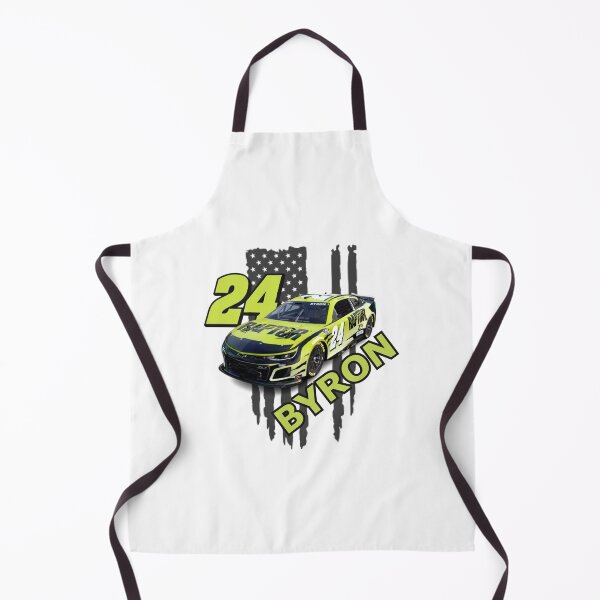 Item preview, William Byron on a ripped flag  designed and sold by TracksideTeesShop.