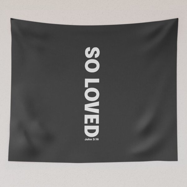Item preview, So Loved Faith Based Men Women designed and sold by HeavenlyHuesStudio.