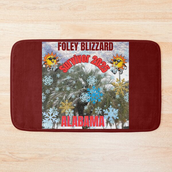 Item preview,  Foley Alabama 2025 Snowstorm Survivor – Historic Winter Storm T-Shirt designed and sold by Mrpalaad.