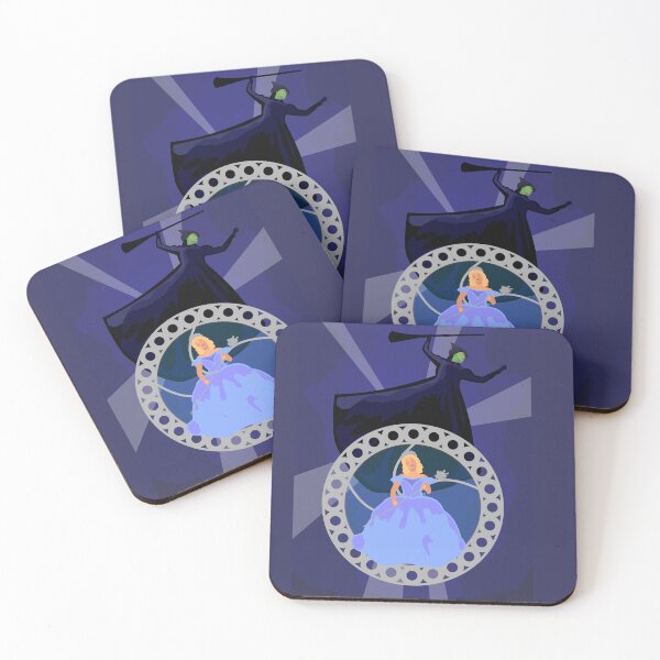 Item preview, Elphaba and Glinda Vertical Portrait designed and sold by TheOzian.