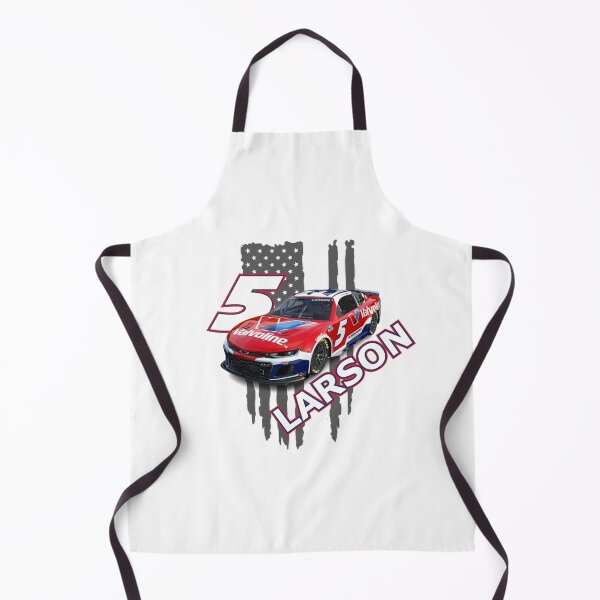 Item preview, Kyle Larson on a ripped flag designed and sold by TracksideTeesShop.