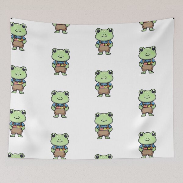 Item preview, A Cute Grocer Frog designed and sold by DWorriBHappi.