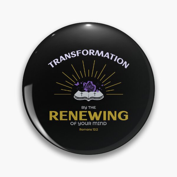 Item preview, Transformation By The Renewing Of Your Mind Faith Based Men Women designed and sold by HeavenlyHuesStudio.