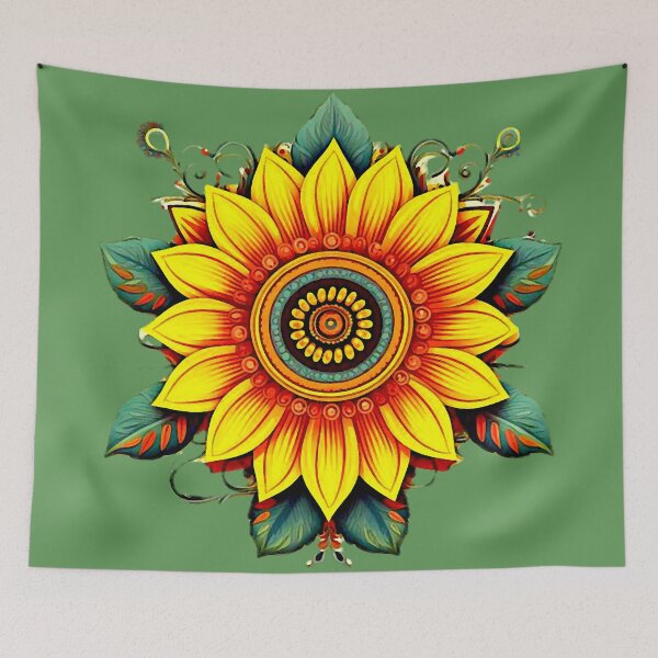 Item preview, Sunflower Graphic designed and sold by ViaARTfactory.