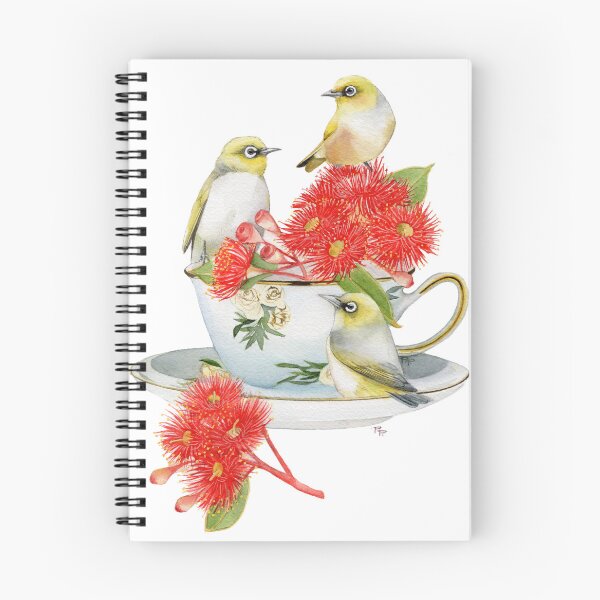 Item preview, Silvereyes Teacup designed and sold by PollaPosavec.