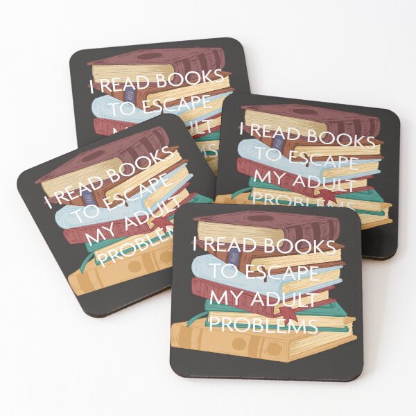 Item preview, I read Books to escape my adult problems designed and sold by catninja86.