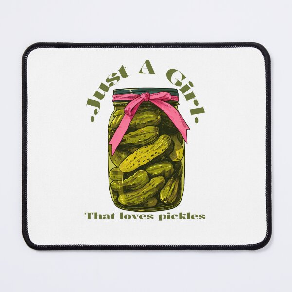Item preview, Just a girl that loves pickles designed and sold by Tracetees.