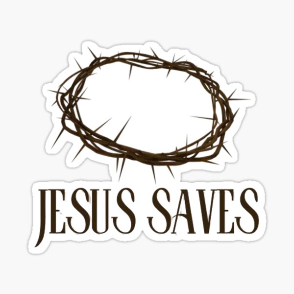 Item preview, Jesus Saves designed and sold by TruthAndThreads.