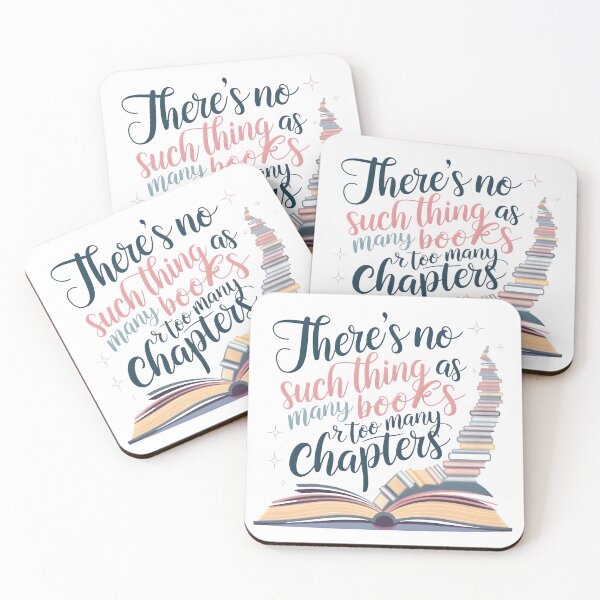 Item preview, Too Many Books? Never! - Book Lover's Quote Design. designed and sold by SalahuTheBoss.