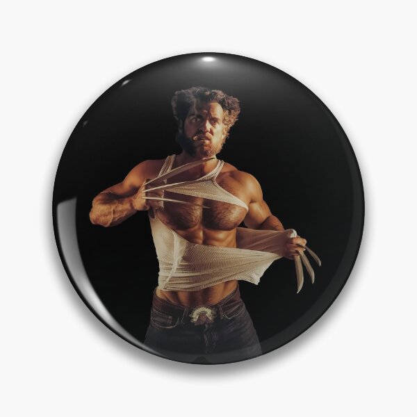 Item preview, Henry Cavill: THE CAVILLRINE Fierce Warrior Unleashed: The Clawed Hero; Danders, Stickers, Emily designed and sold by MechanicalART.