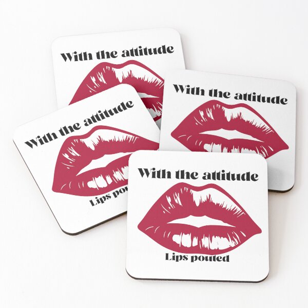 Item preview, Lips pouted designed and sold by Tracetees.