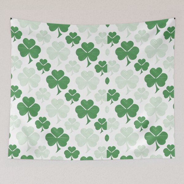 Item preview,  Cute Irish Clover Shamrock Pattern - St. Patrick's Day designed and sold by bukajart.
