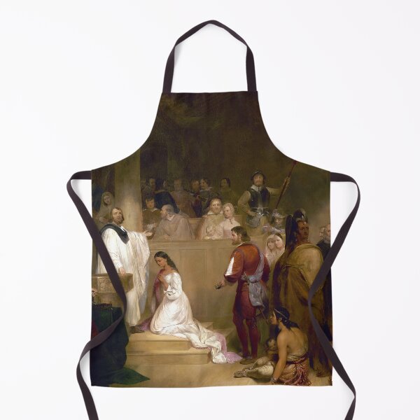 Item preview, The Baptism of Pocahontas - Historic Capitol Rotunda Art by John Gadsby Chapman designed and sold by Under-TheTable.