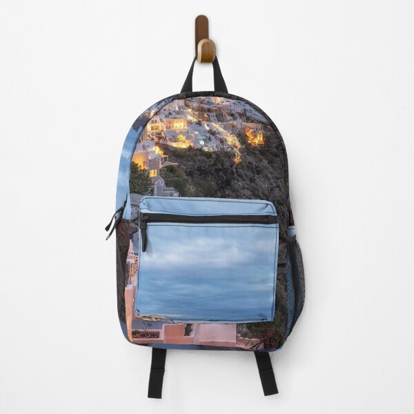 Item preview, Oia Santorini Sunset Cliffside View designed and sold by aaronchoi.