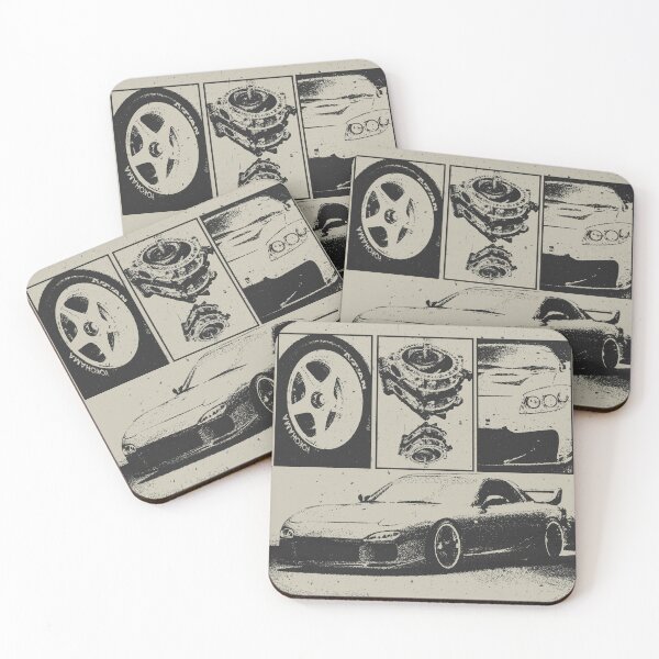 Item preview, Mazda RX7 Retro Style designed and sold by aliigal.