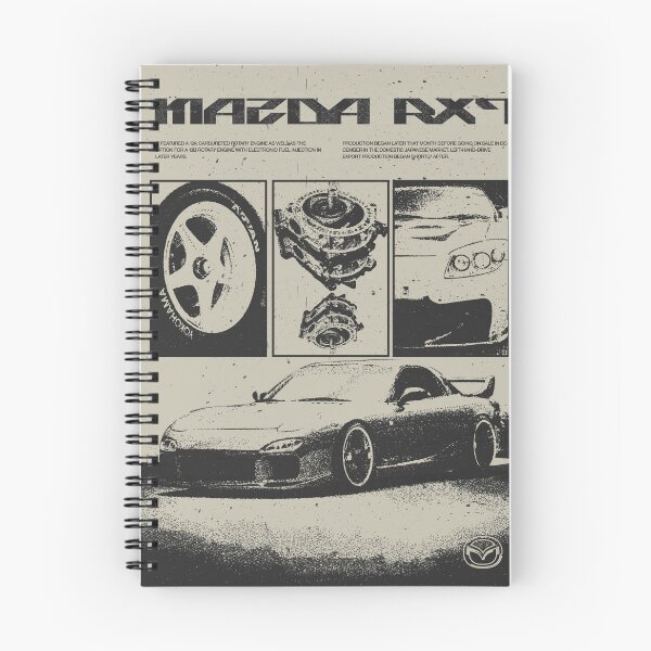 Item preview, Mazda RX7 Retro Style designed and sold by aliigal.