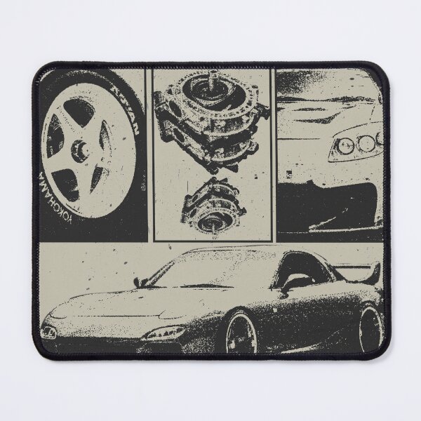 Item preview, Mazda RX7 Retro Style designed and sold by aliigal.