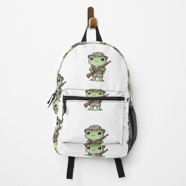 Item preview, A Cute Hunter Frog designed and sold by DWorriBHappi.