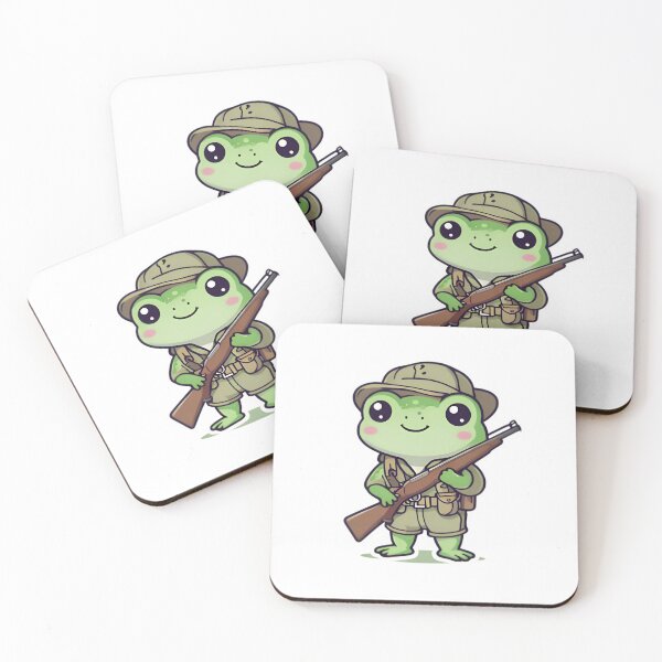 Item preview, A Cute Hunter Frog designed and sold by DWorriBHappi.