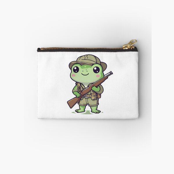 Item preview, A Cute Hunter Frog designed and sold by DWorriBHappi.