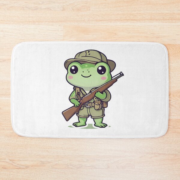 Item preview, A Cute Hunter Frog designed and sold by DWorriBHappi.