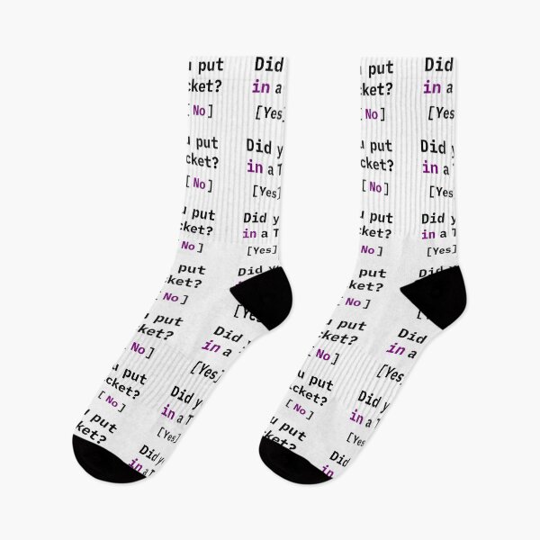 Item preview, Did You Put in a Ticket? Funny IT Meme designed and sold by HandicraftArt.