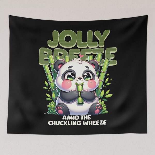 Item preview, Cute Panda with Bamboo Bliss designed and sold by Taans-Creation.