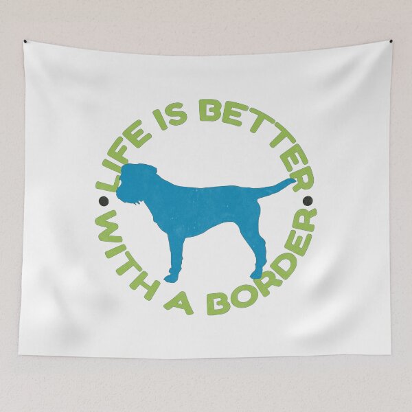 Item preview, Life is Better with a Border Terrier Dog designed and sold by MoePark.