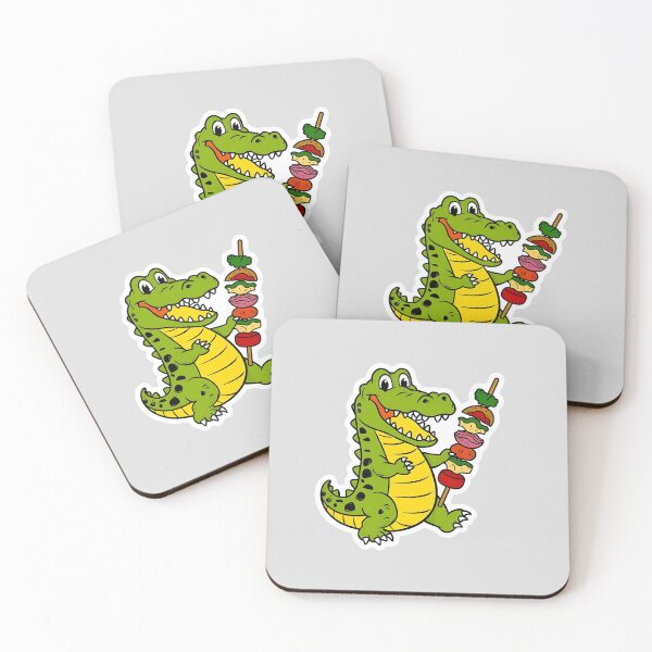 Item preview, crocodile craves kebabs | Shish-ka-BURN | Snack Attack| Feast at Gobble Gala designed and sold by Kids GobbleGala.