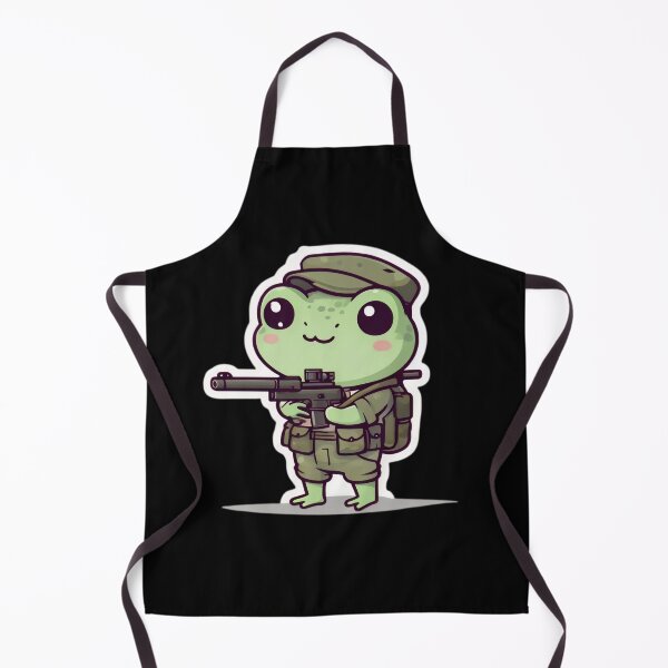 Item preview, A Cute Sniper Frog designed and sold by DWorriBHappi.