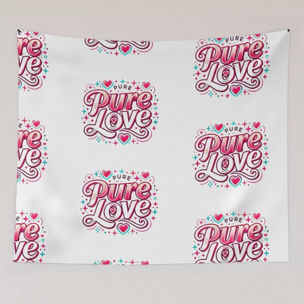 Item preview,  Valentines Day Gifts,Pure Love  T-shirts | Valentine's Day Set , Clothing and Decorations for Sale designed and sold by Sitred123.
